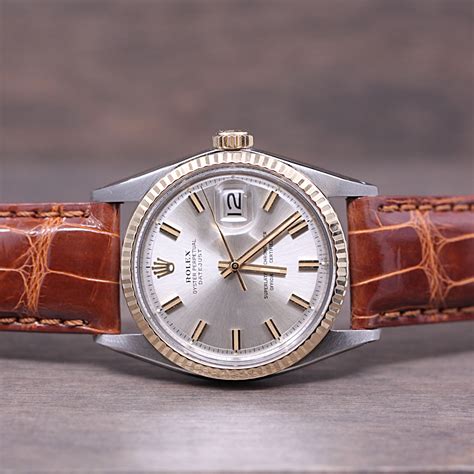 rolex 1601 leather strap vintage|Rolex 1601 price.